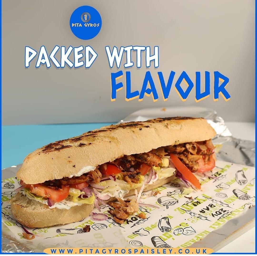 Pita Gyros Takeaway Paisley doners